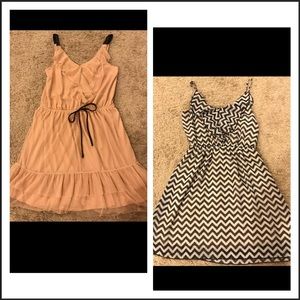 Bundle of two cute BOGO Dresses